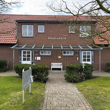 Haus Wattenblick Austernfischer Apartament Warwerort